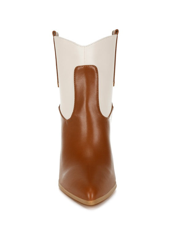 Gallops Two Tone Cowboy Boots