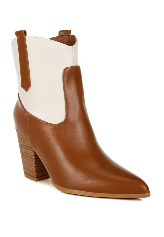 Gallops Two Tone Cowboy Boots